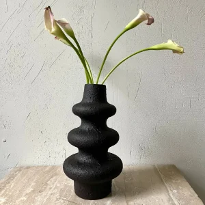 2 Ваза Petra Black BAVA0002