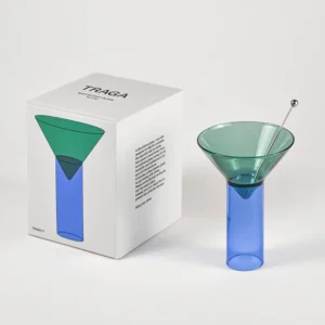2 Келих Martini Shot Glass Blue&Pink BAVA0054