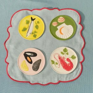 2 Тарілки Plate De La Mer Set Of 4. BAVA282305