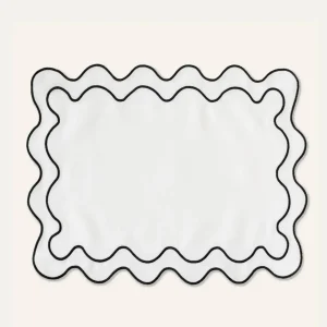 3 Плейсмати Wavy White Set Of 2 BAVA1125