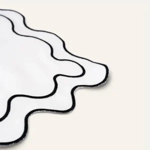 4 Плейсмати Wavy White Set Of 2 BAVA1125